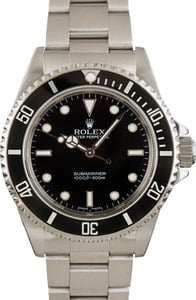 Rolex Submariner 40MM Stainless Steel, Oyster Band Black Dial, Rolex Papers (1996)