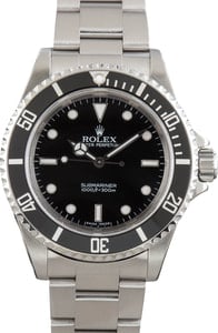 Men's Pre-owned Rolex Submariner 14060M No Date