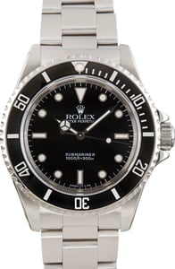 Rolex 14060 No Date Submariner