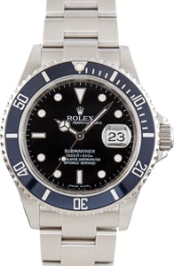 Rolex Submariner 16610T Black Bezel