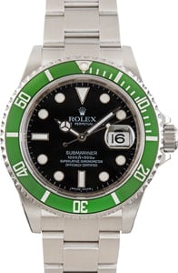 Rolex Submariner 16610LV Green Kermit