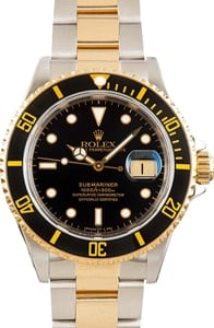Used Rolex Submariner 16613 Black
