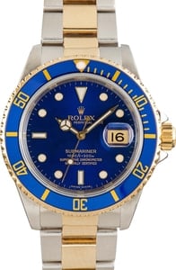 Rolex Submariner 16613 Blue