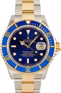 Rolex Submariner 16613 Blue