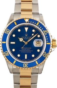 Rolex Submariner 16613 Blue