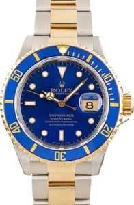 Rolex Submariner 16613 Blue