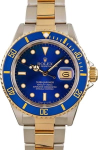 Rolex Submariner 16613 Blue Dial