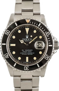 Rolex Submariner 16800 Black Bezel