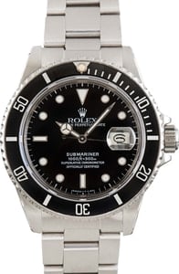 Rolex Submariner Ref 16800 Transitional Model