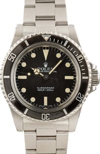 Vintage 1984 Rolex Submariner 5513
