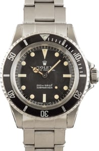 Rolex Submariner 5513 Stainless Steel