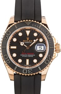Rolex Yacht-Master Ref 116655 Black Dial