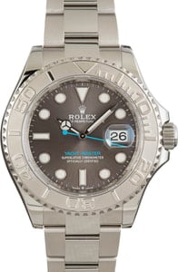 Rolex Yacht-Master 40MM Stainless Steel, Oyster Band Slate Chromalight Dial, B&P (2021)