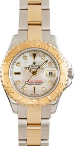 Ladies Rolex Yacht-Master 169623 Mother of Pearl Diamond Dial