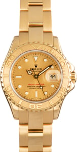 Pre-Owned Rolex Yacht-Master 29 Ref 169628 Champagne Dial