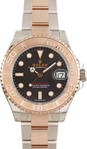 Pre-owned Rolex Yacht-Master 268621 Black Dial