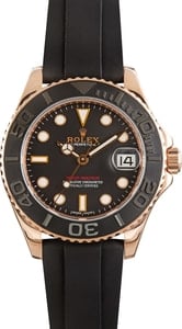 Rolex Yacht-Master 37 Everose Gold 268655 Oysterflex Band