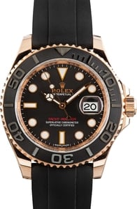 Rolex Yacht-Master 116655 Black Oysterflex Band