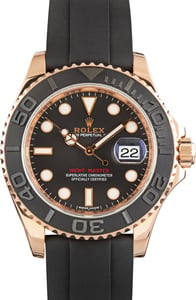 Used 18k Everose Gold Rolex Yacht-Master 40 Ref 116655