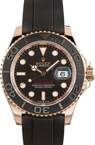 Pre-owned Rolex Yacht-Master Ref 126655 Black