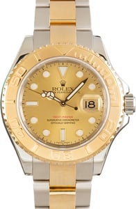 Used Rolex Yacht-Master 40 Champagne Dial Ref 16623