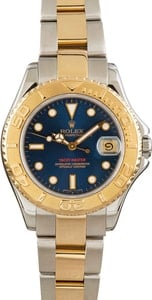 Used Rolex Mid-Size Yacht Master 68623 Blue Dial