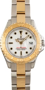 Used Rolex Yacht-Master 69623 White Dial