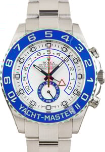 Used Rolex Yacht-Master II Ref 116680 Blue Bezel