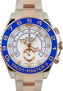 Rolex Yacht-Master II Ref 116681 Steel & 18k Everose Gold
