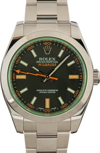 Rolex Milgauss 116400V Black Dial