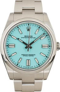 Rolex Oyster Perpetual 124300 Turquoise Blue