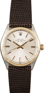 Vintage Rolex Air-King 5501 Silver Dial