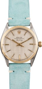 Vintage Rolex Air-King 5501 Steel & Gold 34MM