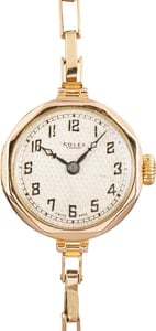 Vintage Rolex Rose Gold Cocktail