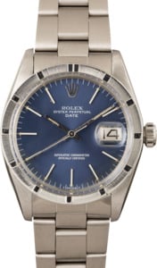 Rolex Date 1501 Blue Dial