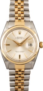 Pre Owned Rolex Datejust 1600 Silver 'Pie Pan' Dial