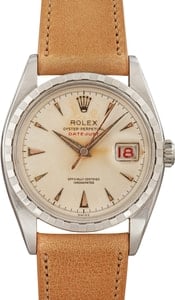Vintage Rolex Datejust Ref 6305 Stainless Steel