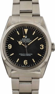 Vintage Men's Rolex Explorer 1016