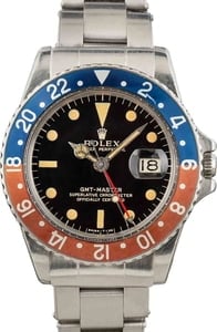 Vintage Rolex GMT-Master 1675 Glossy Gilt Dial