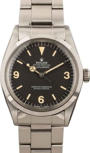 Vintage Rolex Explorer 1019 Stainless Steel