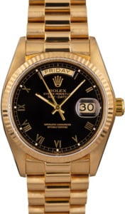 Rolex President 18038 Day-Date 18k Yellow Gold