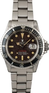 Vintage 1969 Rolex Red Submariner 1680 Tropical Dial