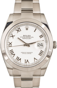 Rolex Datejust 126300 Smooth Bezel