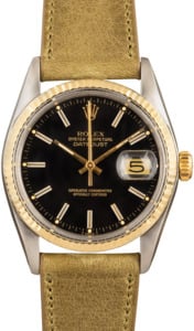 Rolex Black Datejust 16013 36MM