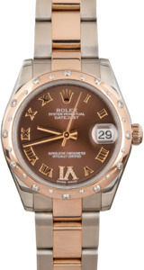 Rolex Mid-size Datejust 178341 Rose Gold