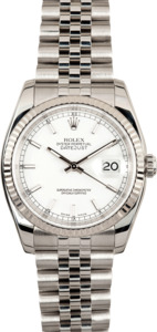 Rolex Datejust 116234 White Index