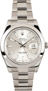 Mens Rolex Datejust 41MM 116300 - Factory Stickers