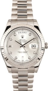 Rolex Day Date II 218239 Diamond Dial