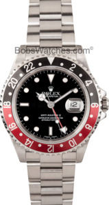 Men's Rolex GMT-Master II 16710 - Coke Bezel No Holes Case