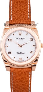 Rolex Cellini Men's 18K Rose Gold Watch 5330